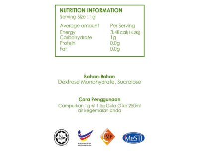 Gula O - Nutrition